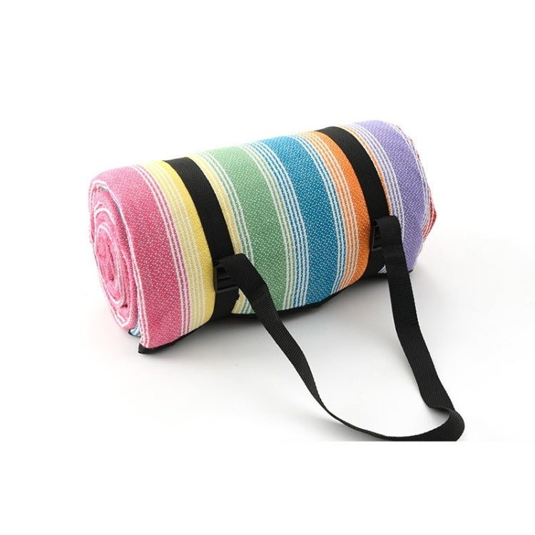 Hjemix | FP1409 6mm Tykkelse Fuktbestandig Strandmatte Utendørs Camping Teltmatte Uten Bæreveske, Størrelse: 150x200cm (Neon)