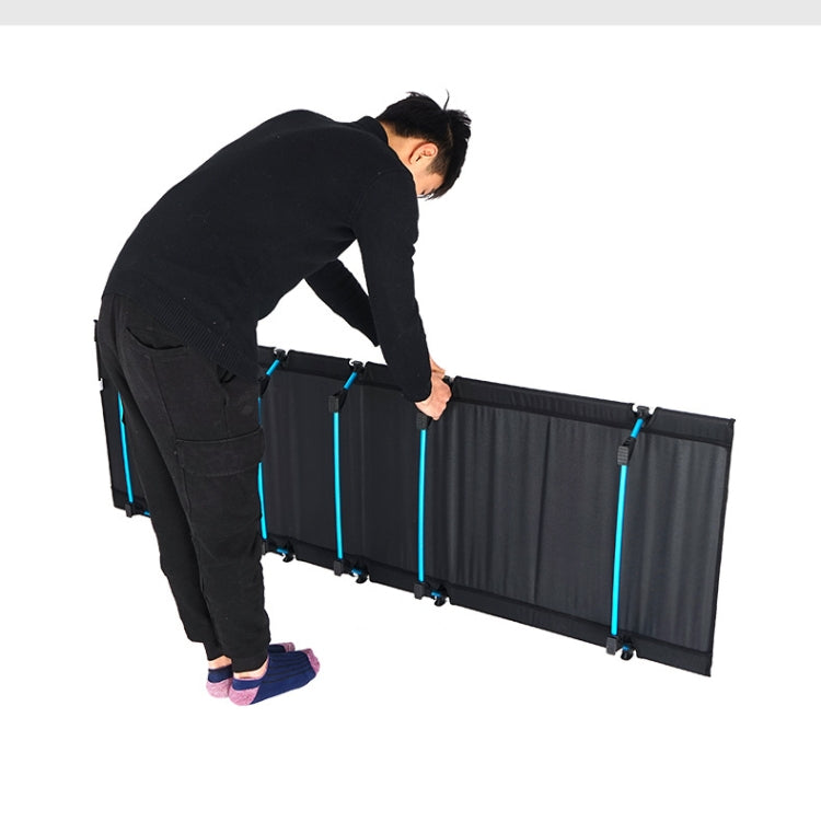 Hjemix | CLS Utendørs Lett Sammenleggbar Seng Camping Enkel Fritidsseng (Khaki)