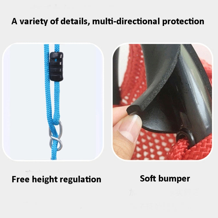 Hjemix | Barnehuske Familieleketøy Innendørs Og Utendørs Hage Håndvevd Hengekøye