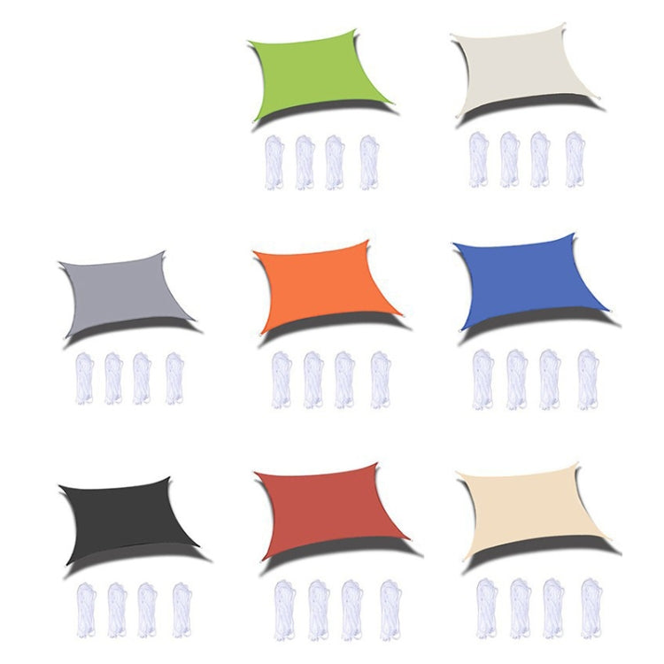 Hjemix | Utendørs hage solseil vanntett Anti-UV paviljong, Størrelse: 3m x 3m (Svart)