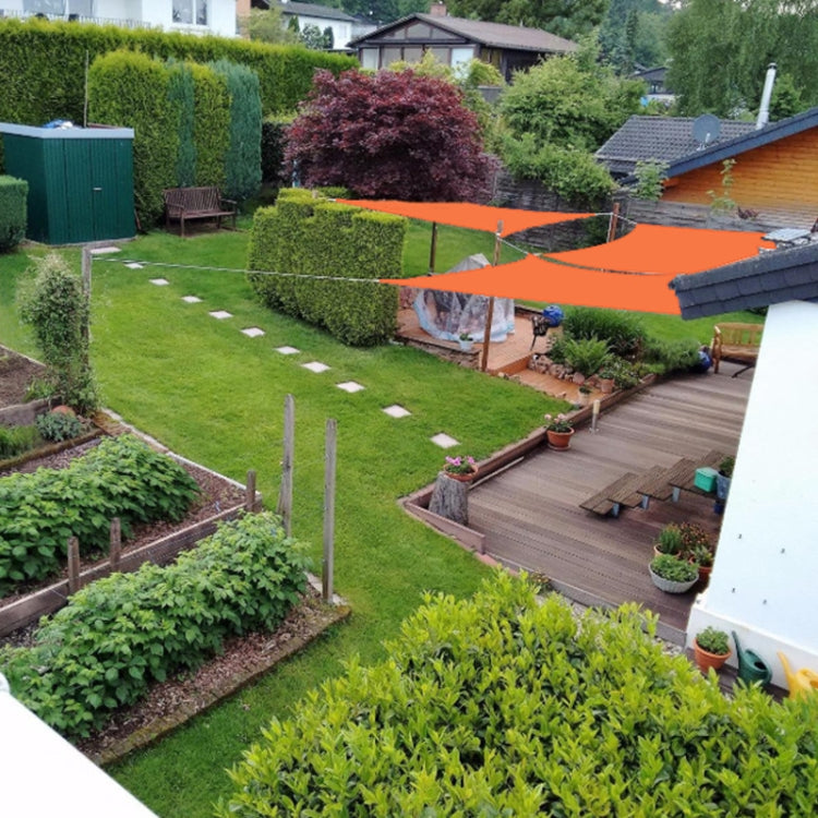 Hjemix | Utendørs hage solseil vanntett Anti-UV paviljong, Størrelse: 3m x 3m (Svart)