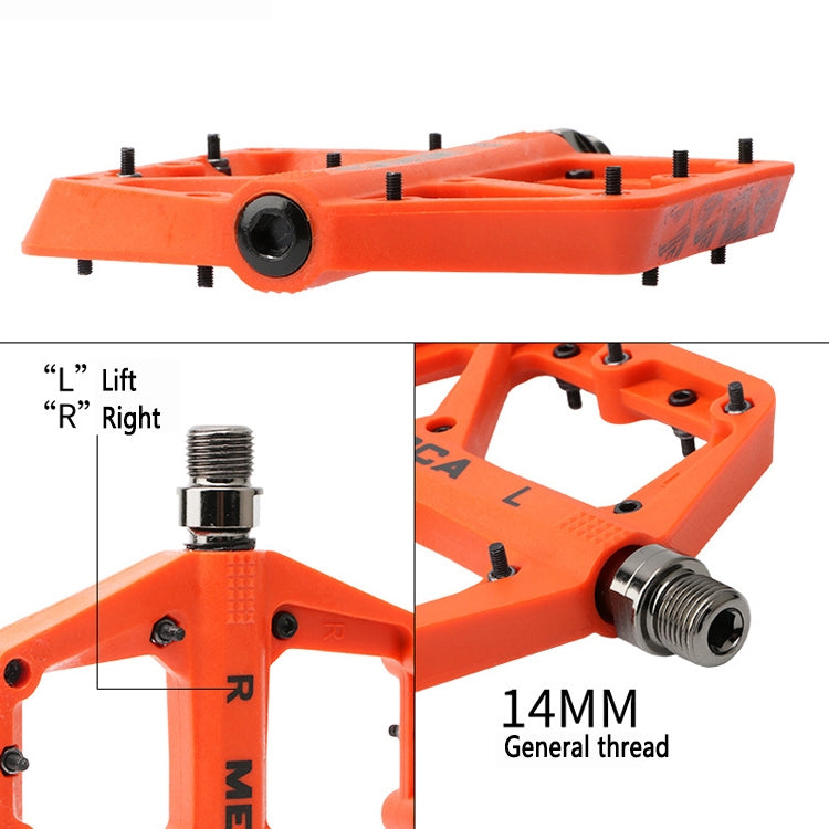 Hjemix | MEROCA Terrengsykkel Nylon Pedal (Lilla)