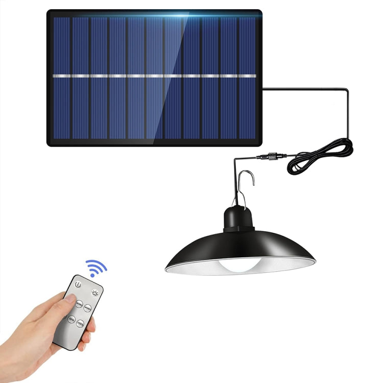 Hjemix | IP65 Vanntett Utendørs Solenergi LED Lyspære Kronelys Innendørs Lys, Spesifikasjon: Enkel Hvit Lys med Fjernkontroll