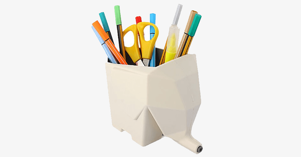 Hjemix | Elephant Bestikkholder - Raskt og enkelt fjerne overflødig vann!