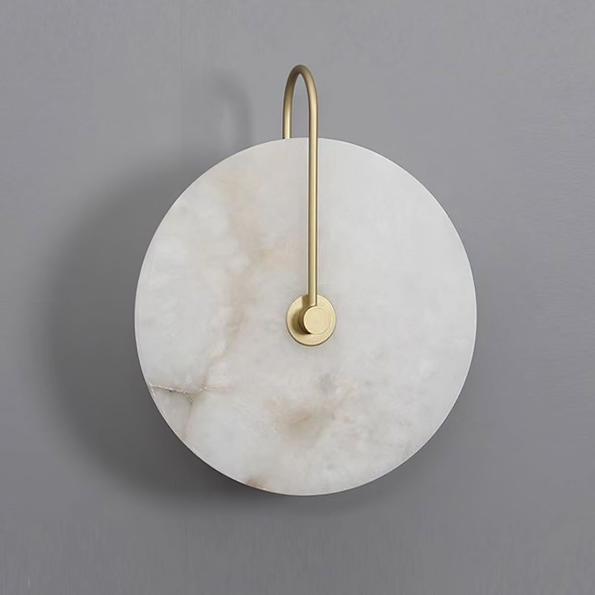 Hjemix | Hvit Alabaster Vegglampe