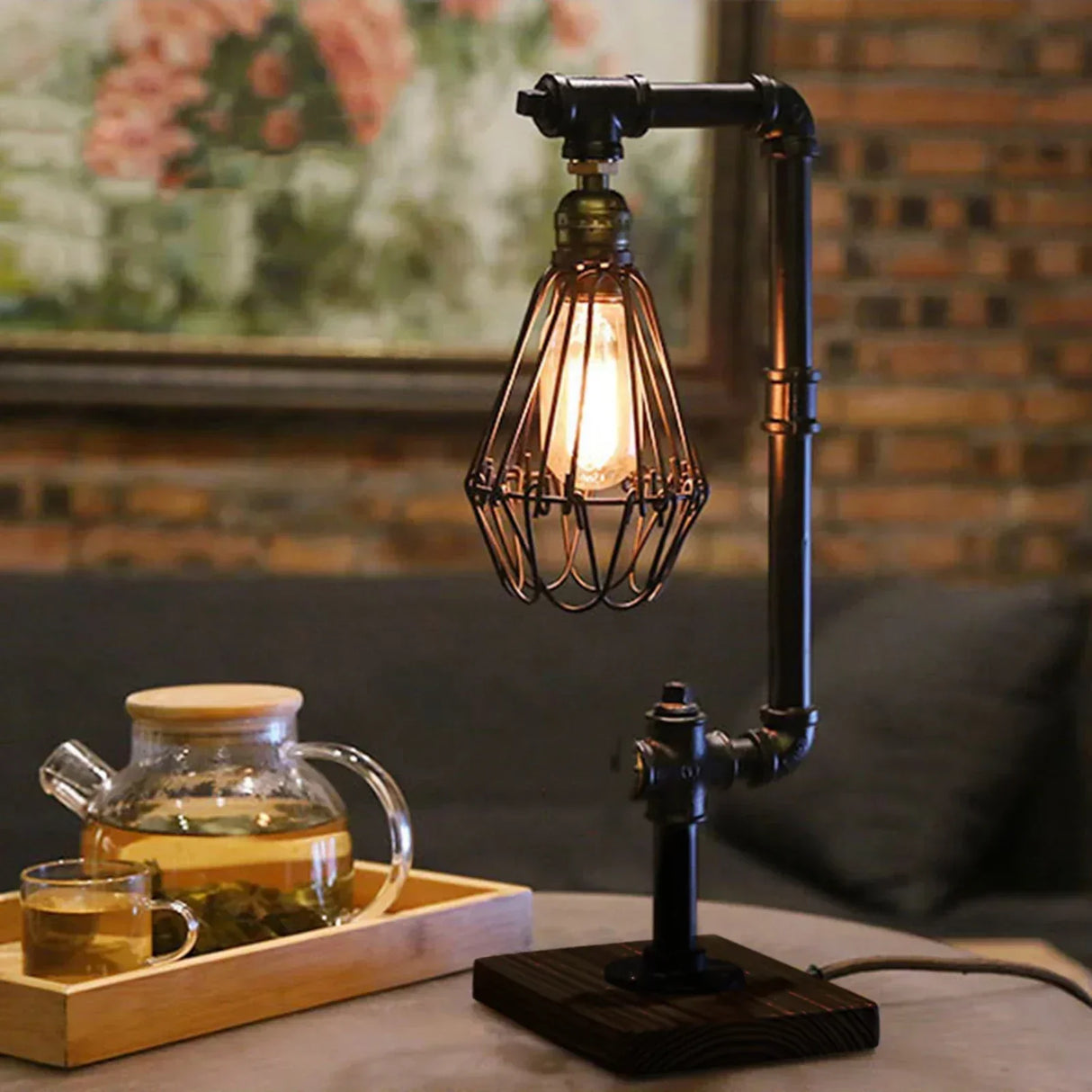 Hjemix | RetroCharm – Retro bordlampe laget av metall
