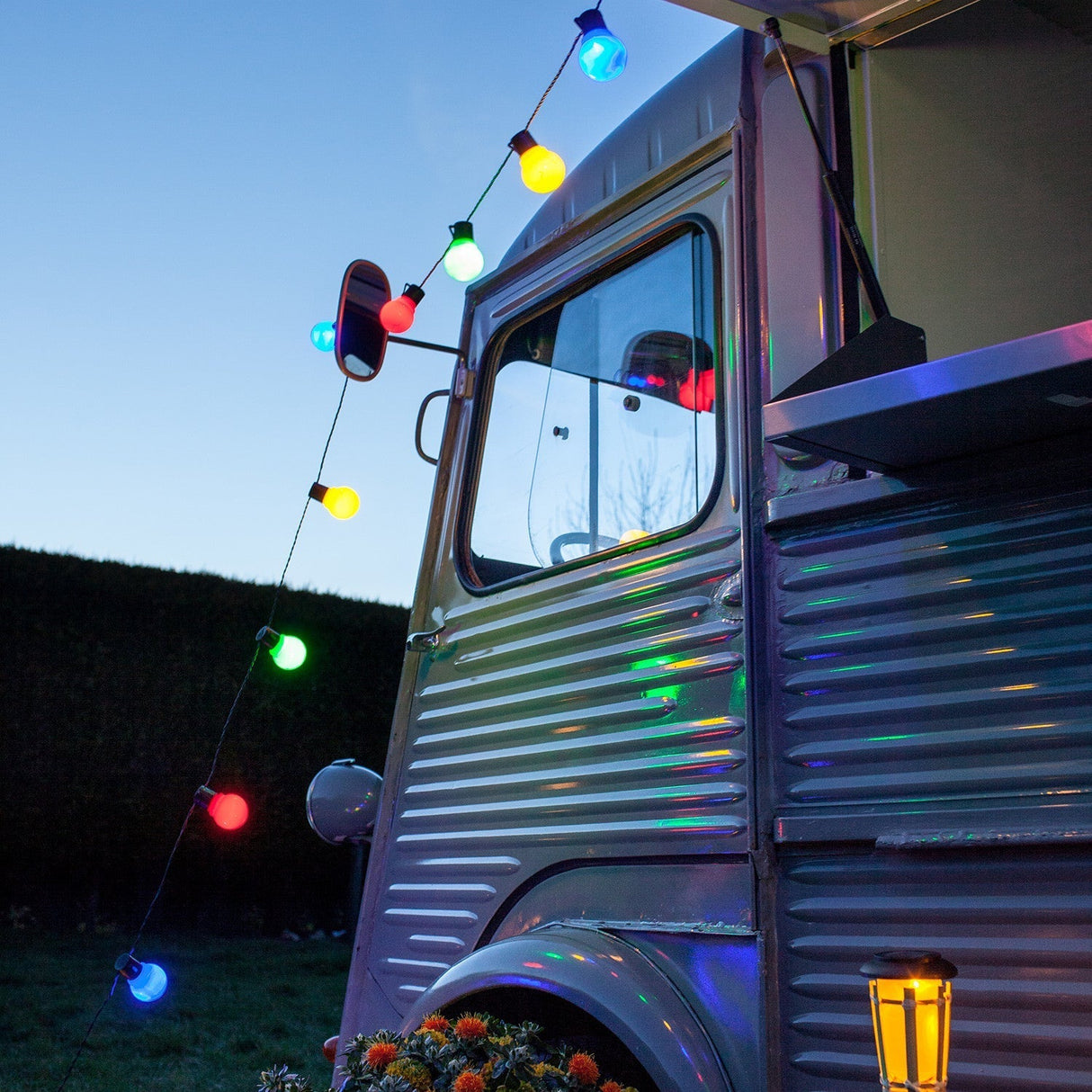 Hjemix | 30 LED Fiesta Party Lyskilder flerfarget