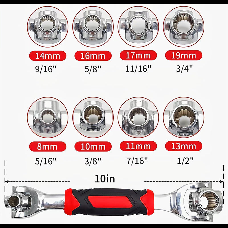 Hjemix | 52 i 1 Universal Socket Nøkkel