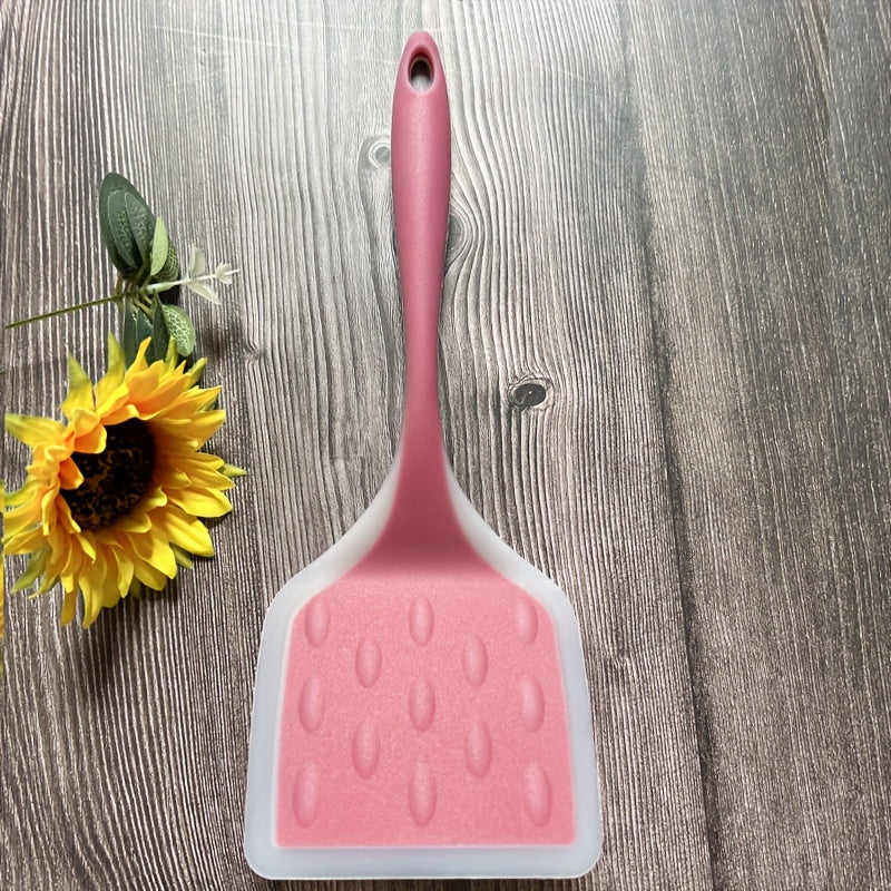 Hjemix | Ekstra Stort Silikon Spatel Sett – Non-stick, Varmebestandig & Ergonomisk for Enkel Løsning av Mat, Perfekt for Matlaging & Baking