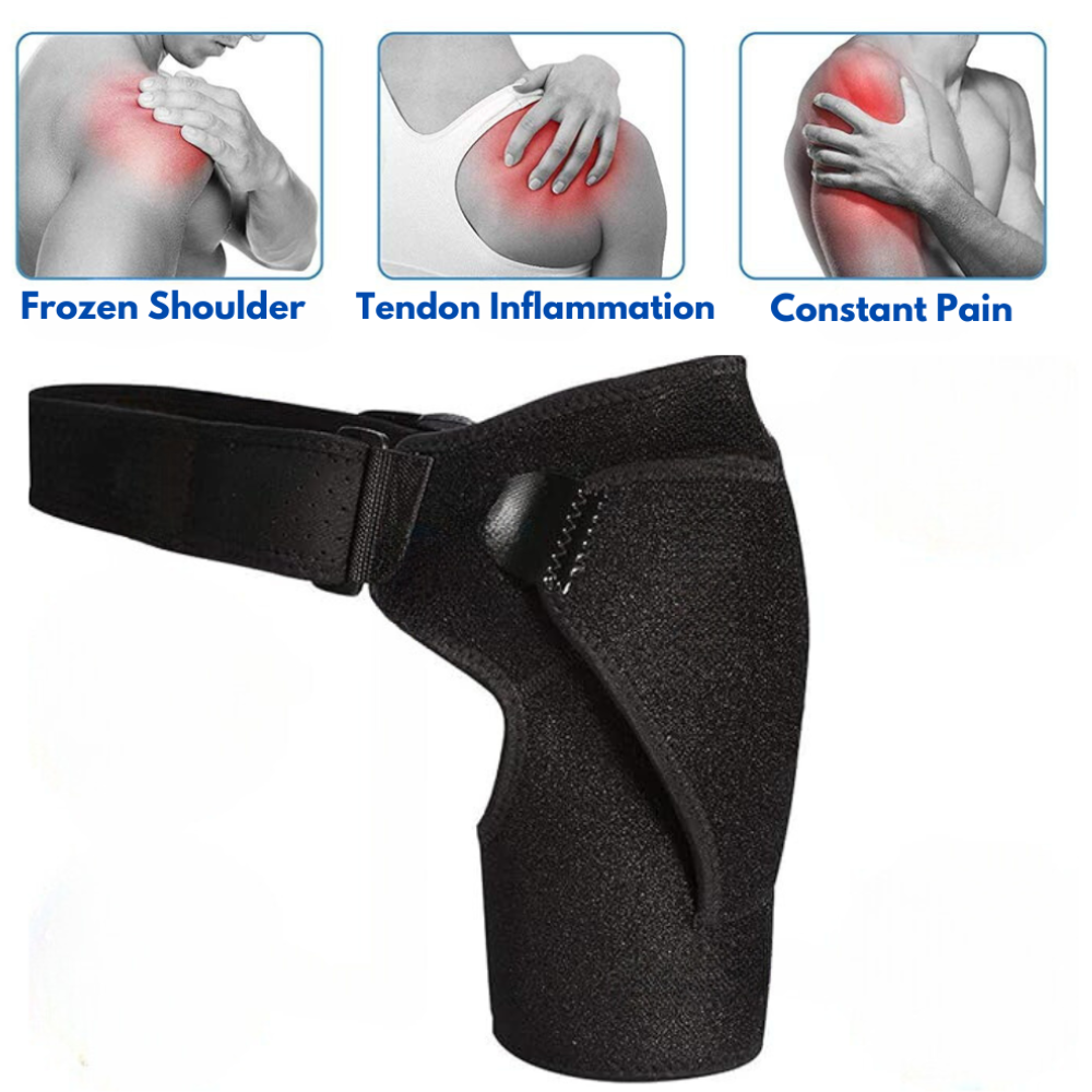 Hjemix | Skulderstøtte | Umiddelbar smertelindring | Justerbar støtte