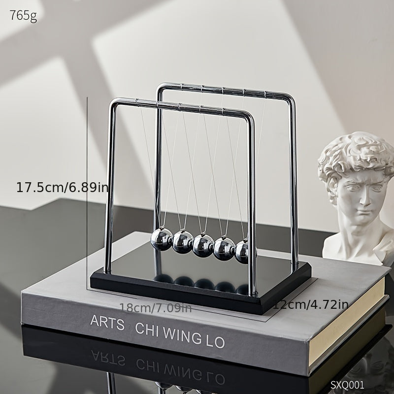 Hjemix | BalanceSphere – Elegant Newton Pendulum with Luxury and Functional Design for Office Decoration