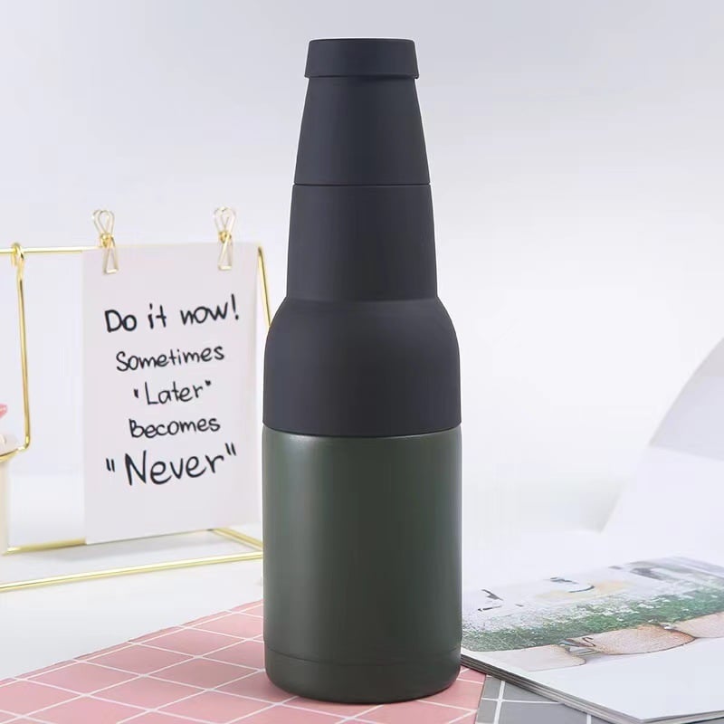 Hjemix | Ølflaske- og boks-kjøler med ølopper.