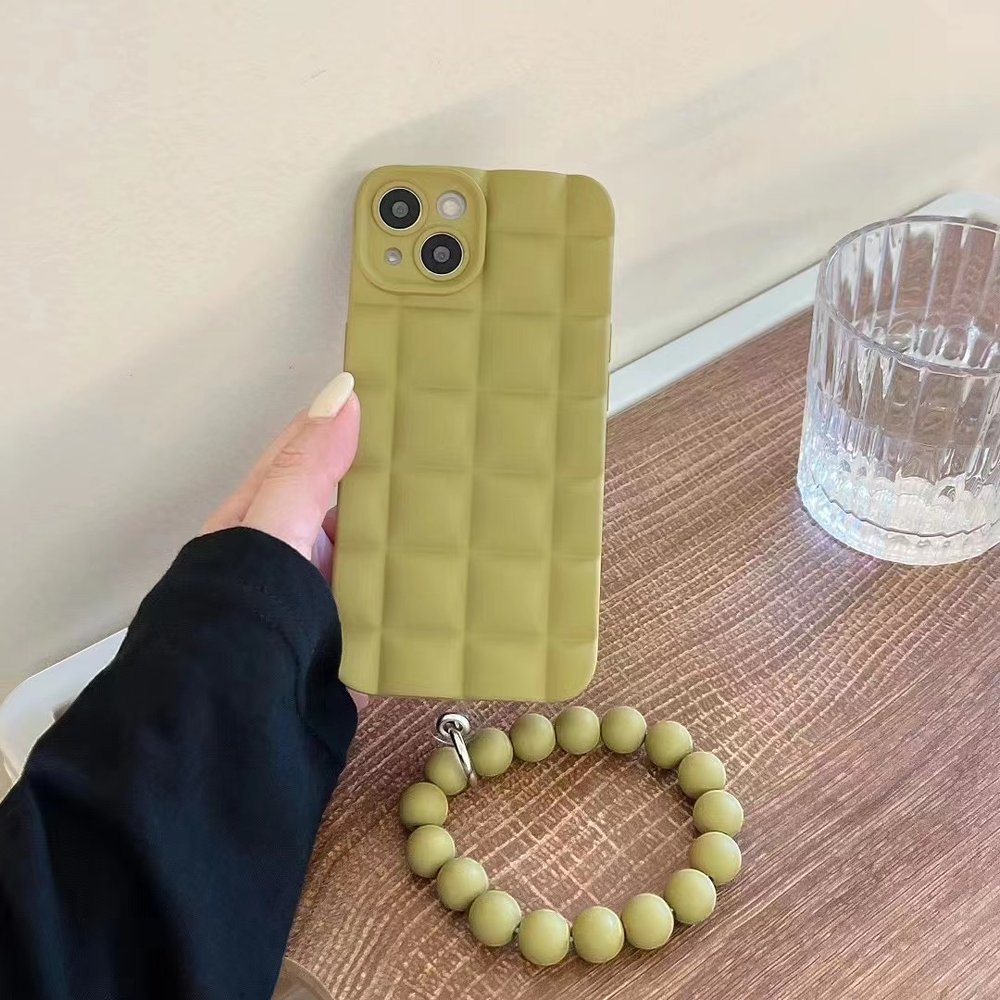 Hjemix | Frostet Perle Armbåndveske for iPhone