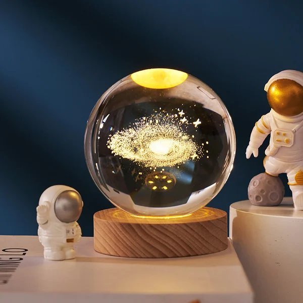 Hjemix | 3D Planet Krystallkule
