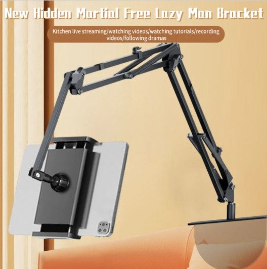 Hjemix | Royaleva BedMate 360° Roterende Enhetsholder - Håndfri Mobil- og Nettbrettstativ