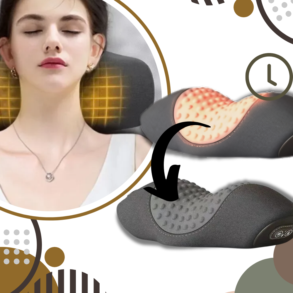 Nakkesmerte-Pute med Avansert Varmeterapi