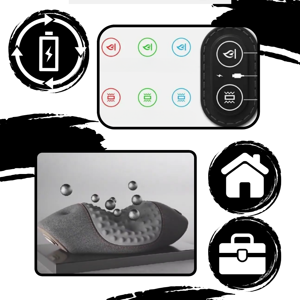 Nakkesmerte-Pute med Avansert Varmeterapi