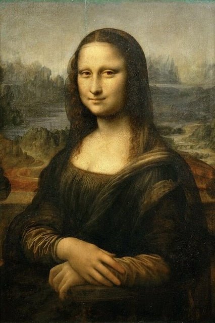 Hjemix | Aesthetic Funny Mona Lisa Canvas Plakat