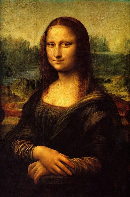 Hjemix | Aesthetic Funny Mona Lisa Canvas Plakat