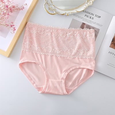 Hjemix | 4stk/set Høy Elastisk Blonde Truser