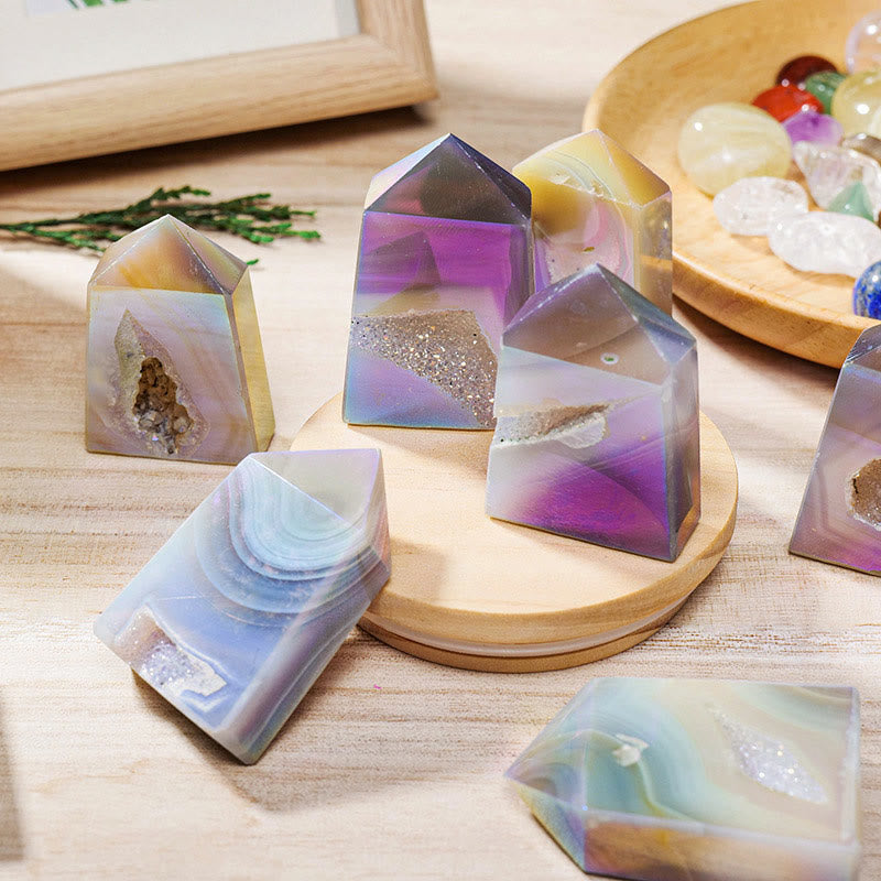 Hjemix | Frendorf Engel Aura Kvarts Krystallpinner Edelsteinsdekor