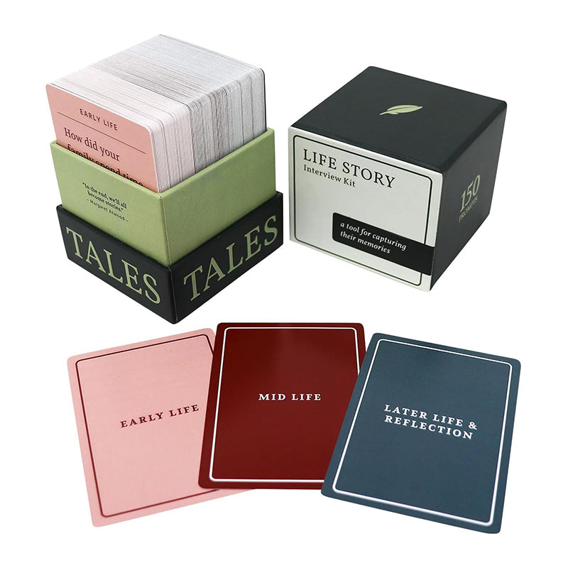 Hjemix | Livshistorie Intervjukkort Sett