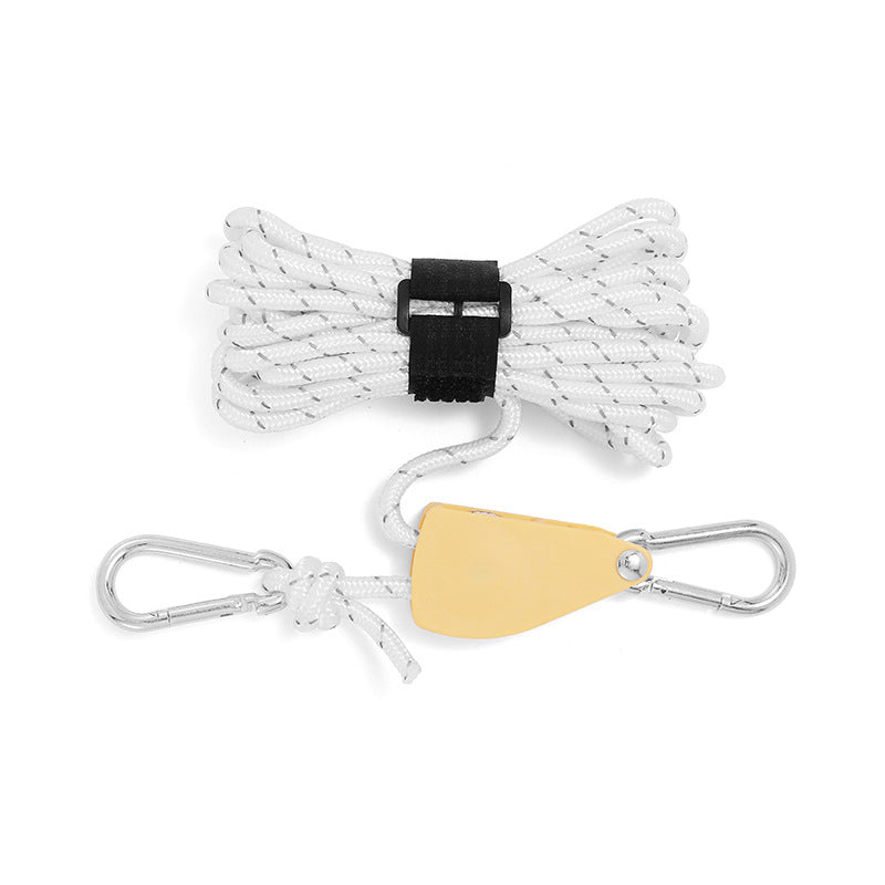 Hjemix | Bærbar Justerbar Tau Seil for Camping