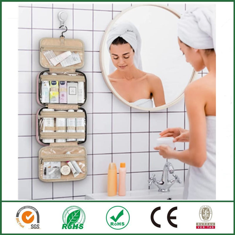 Hjemix | Vanntett kulturveske reiseveske med kroker for oppheng