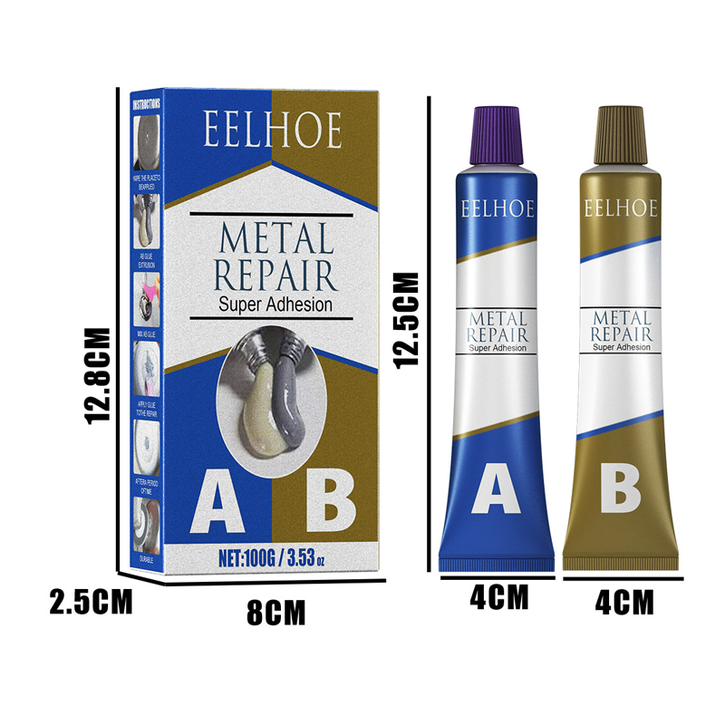Hjemix | Metallreparasjonslim (A&B)