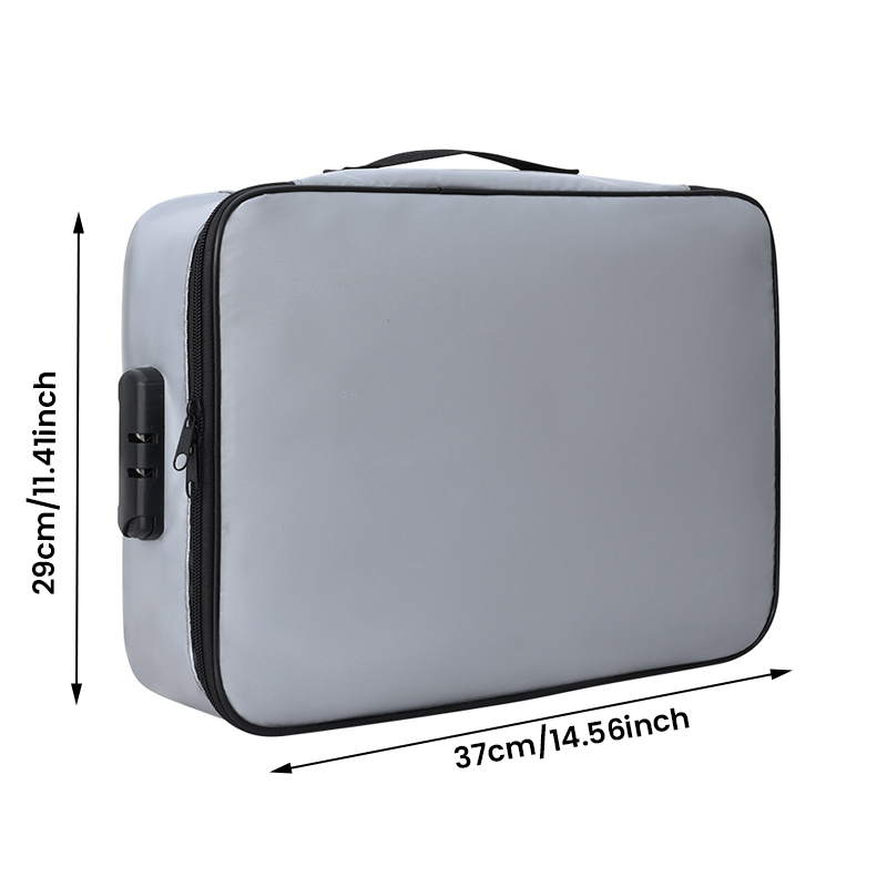 Hjemix | Vanntett og brannsikker forseglbar dokumentlagringspose