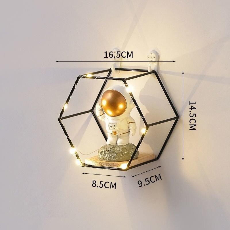 Hjemix | Unik heksagonal veggpotteholder ferie