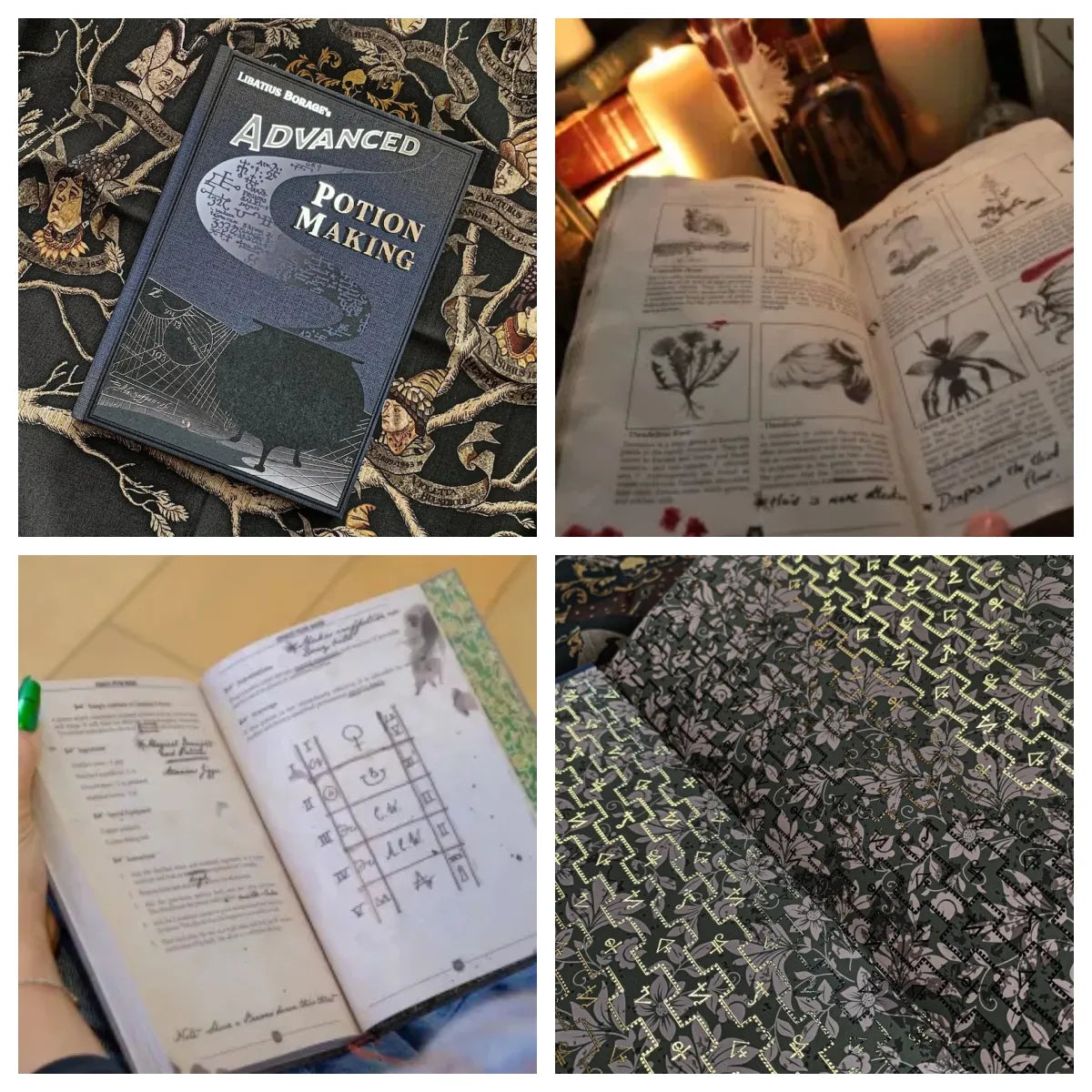 Hjemix | Hogwarts håndbok notatbok grimoire