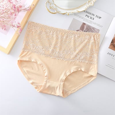 Hjemix | 4stk/set Høy Elastisk Blonde Truser