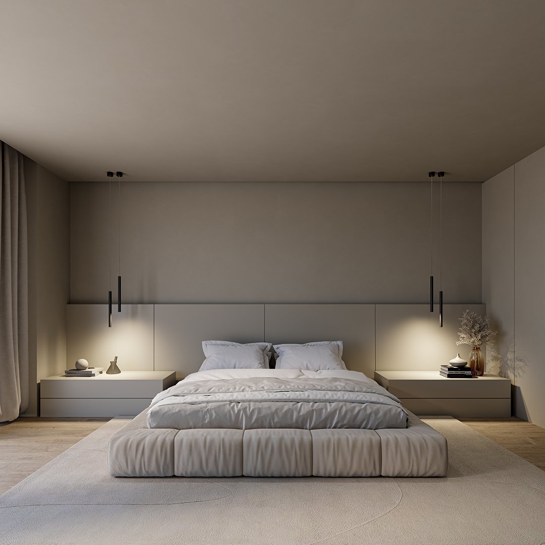 Hjemix | RayAura Minimalistisk LED Pendellampe | Moderne Design | Elegant Taklampe for Stue & Kontor