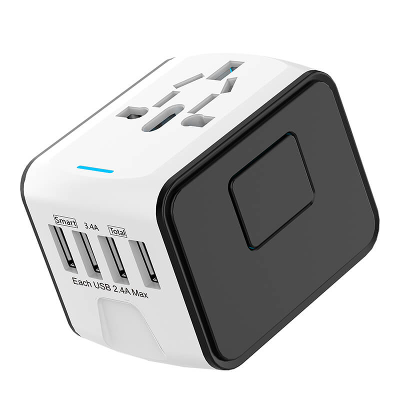 Hjemix | Universal 100V-220V Smart Travel Adapter Spenningskonverter