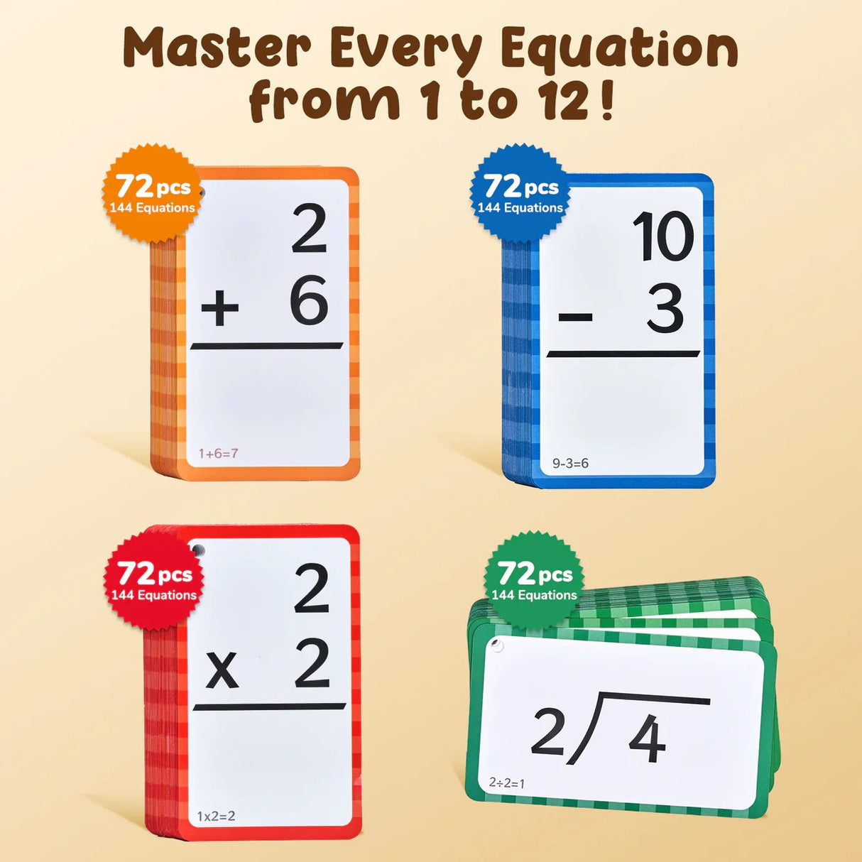 Hjemix | Matematiske Flashcards og Pop Fidget Diagram