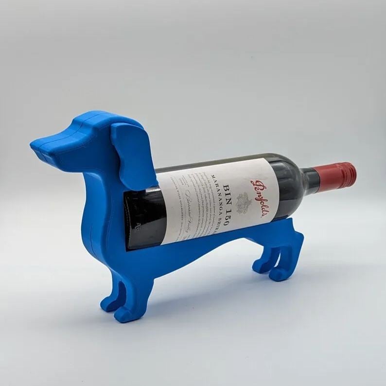 Hjemix | Dachsund Vin Flaskeholder
