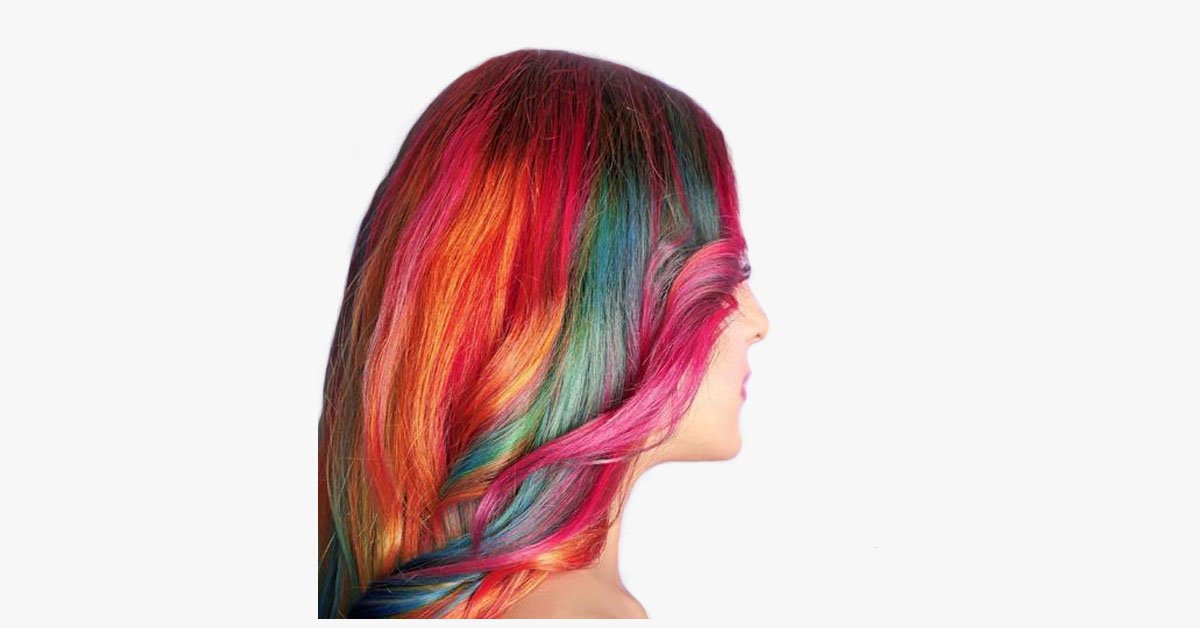 Hjemix | 6 Delt Sett Shimmer Hårkritt Kam