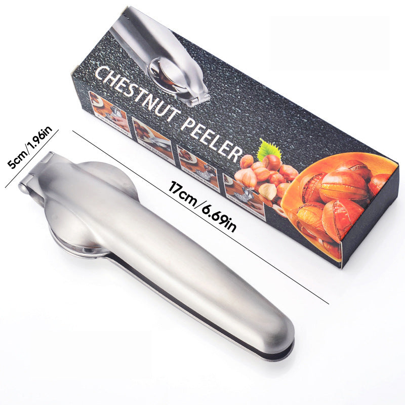 Hjemix | Bærbar nøttetrikker kastanje klips