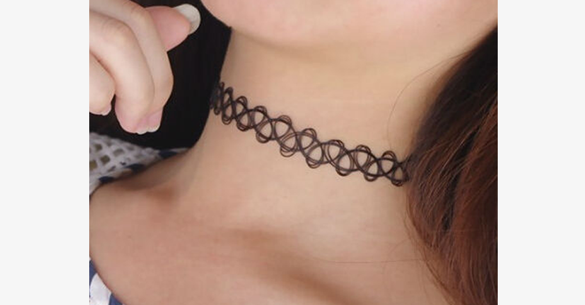 Hjemix | Vintage Stretch Choker Halskjede