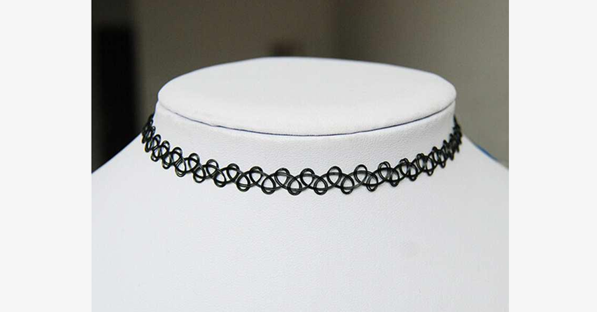 Hjemix | Vintage Stretch Choker Halskjede