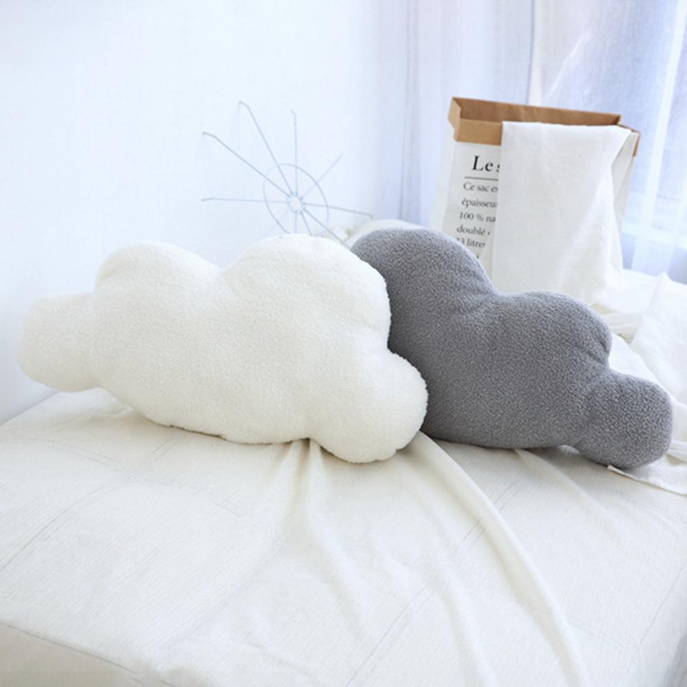 Hjemix | Cloud Pillow Cushion - Sweet Plush Nap Pillow, Lumbar Support Plush Toy, Sofa Cushion, Home Decorations