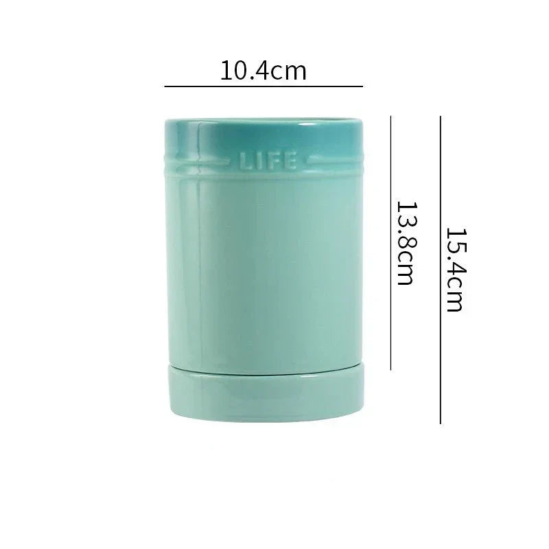 Hjemix | Fargerik Kjøkkenredskapsorganisator laget av Keramikk