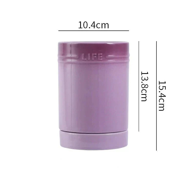 Hjemix | Fargerik Kjøkkenredskapsorganisator laget av Keramikk