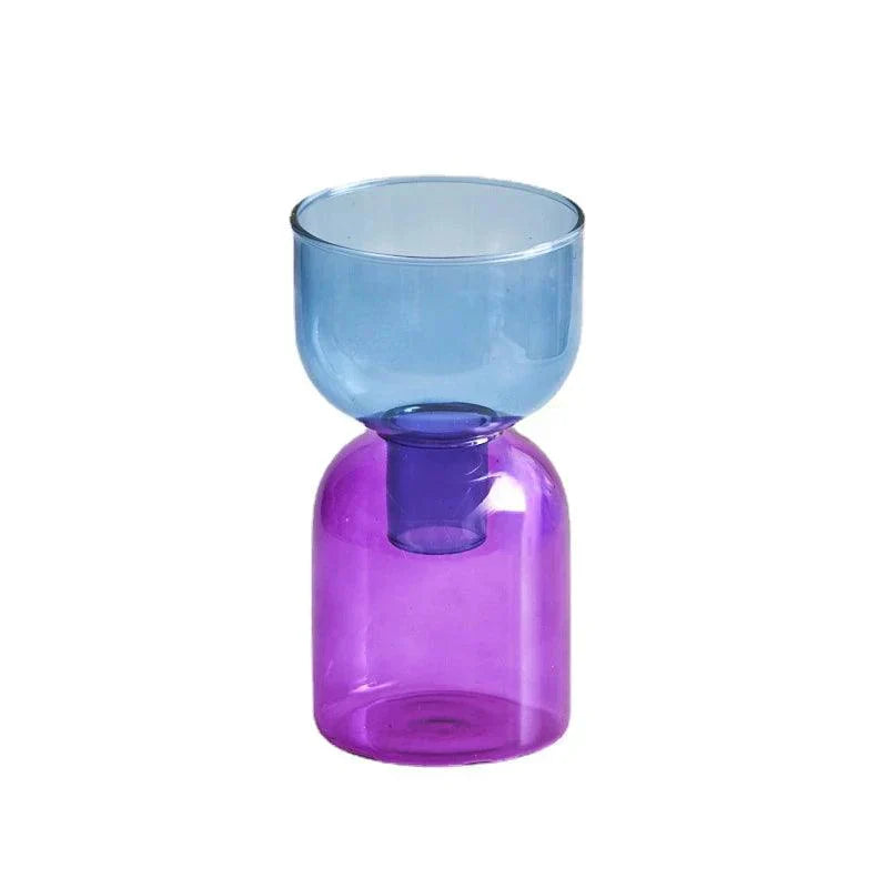 Hjemix | Glass Bodletop To-delt Vase