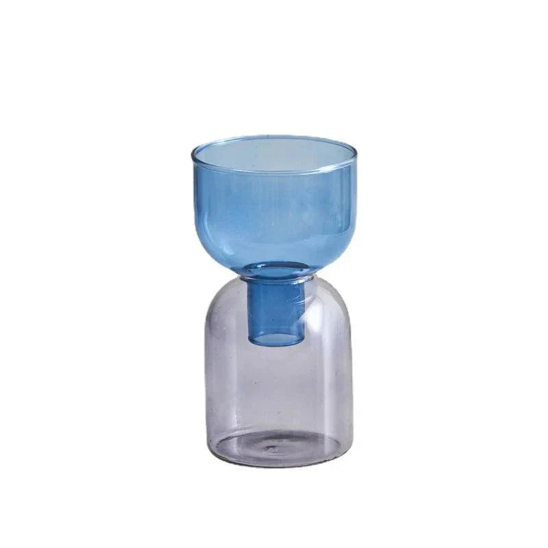 Hjemix | Glass Bodletop To-delt Vase