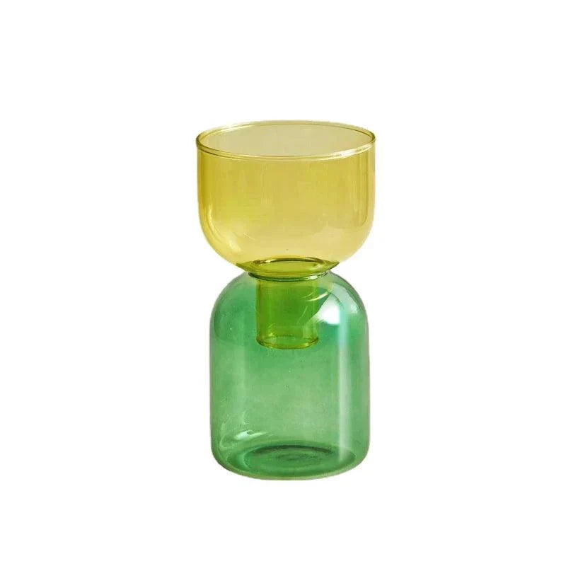 Hjemix | Glass Bodletop To-delt Vase