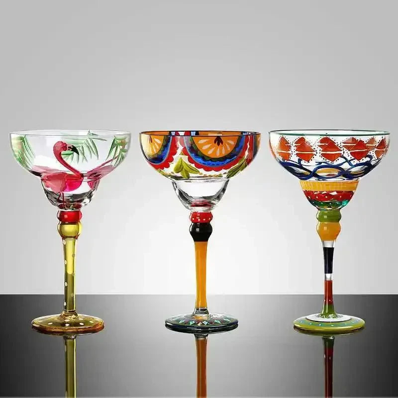 Hjemix | Fargerik Margarita Cocktail Glass
