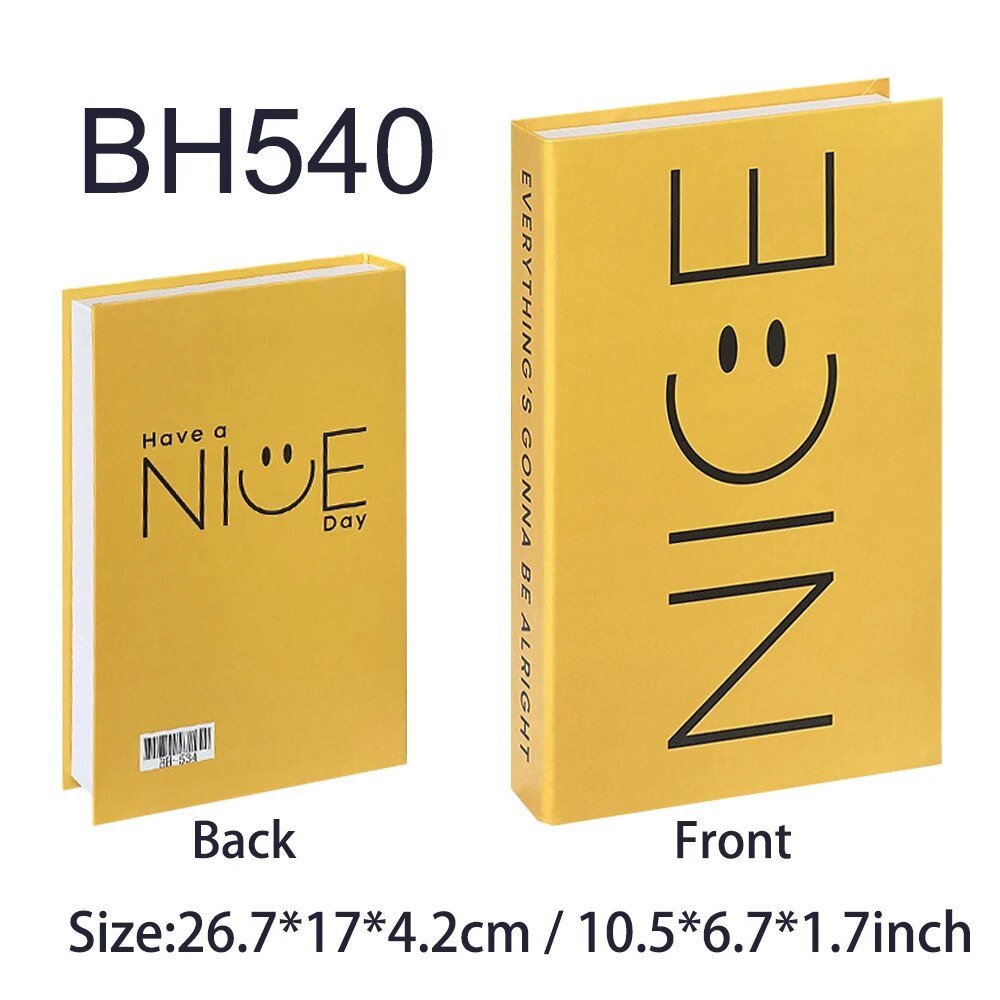 Hjemix | Fargerik Lagringsbok Dekorasjon