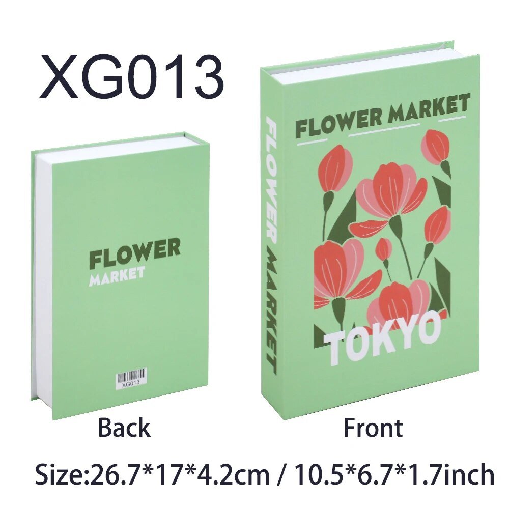 Hjemix | Fargerik Lagringsbok Dekorasjon